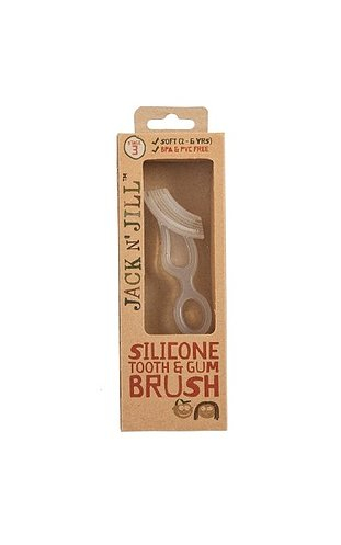 Силіконова зубная щітка (стимулятор для прорізування) Jack N' Jill від 2 до 5 років