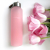 Скляна пляшка для води з силіконовим захистом Everyday Baby (400 мл) рожевий