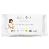 Дитячі вологі серветки “ECO BY NATY”.  Без запаху 56 шт в упаковці.
