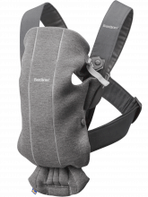 Рюкзак-кенгуру для младенцев Baby Bjorn Mini (Dark Grey)