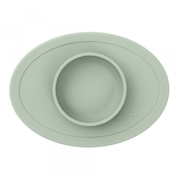Тарілка-килимок EZPZ Tiny bowl оливковий