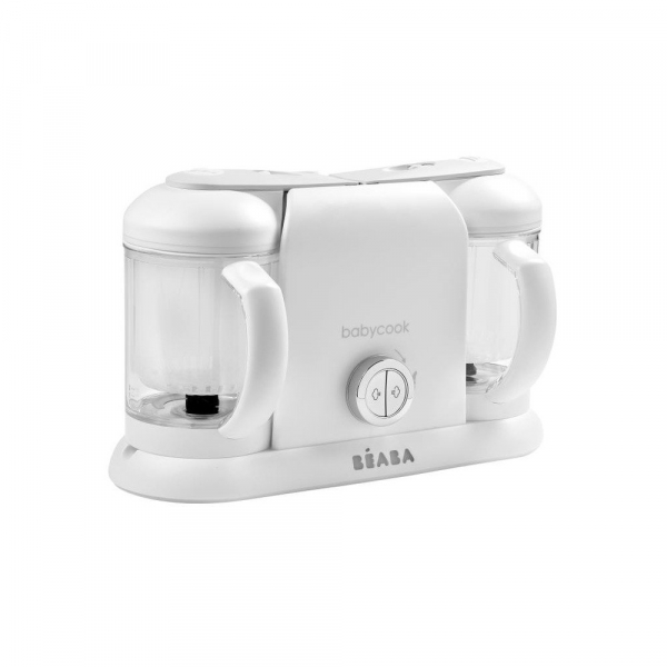 Блендер-пароварка Beaba Babycook Plus (white/silver)