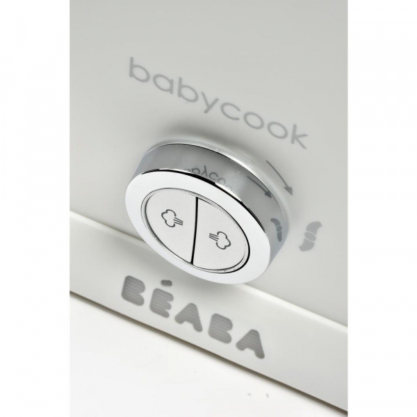 Блендер-пароварка Beaba Babycook Plus (white/silver)