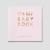Книга-альбом Oh My Baby Book для дівчинки на українській мові (рожевий)