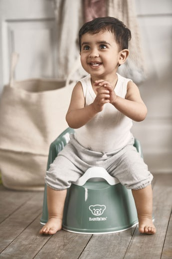 Горщик крісло Baby Bjorn Potty Chair (темно-зелений)