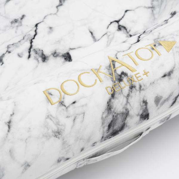 Змінний чохол для матраца-кокона DockaTot DELUXE +(0-8M) Carrara Marble