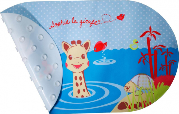 Антиковзаючий килимок для купання Vulli Жирафа Софі