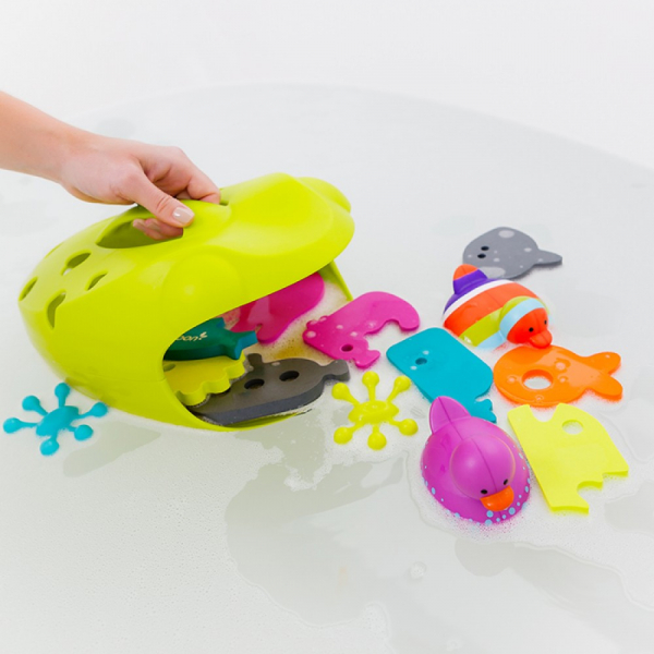 Органайзер для дитячих іграшок у ванній кімнаті  Boon  Frog Pod