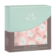 Пелюшка Aden + Anais Lucky Pretty Petals - Soft Petals (бамбуковий муслін, 120x120 см)