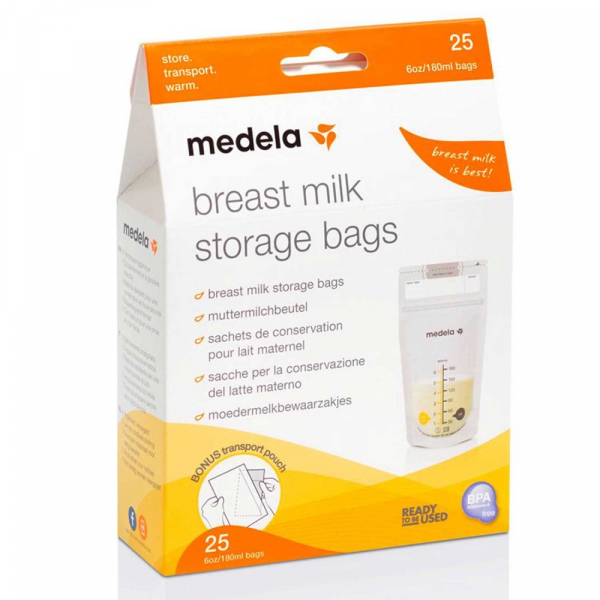Пакет для зберігання грудного молока Medela (25 шт.)