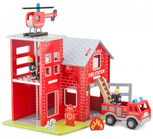 Ігровий набір New Classic Toys "Пожежна станція"