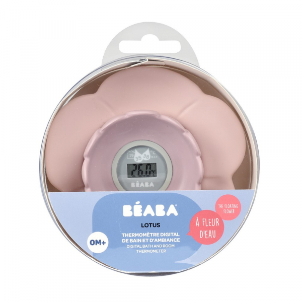 Термометр для ванної Beaba "Лотос" (рожевий)