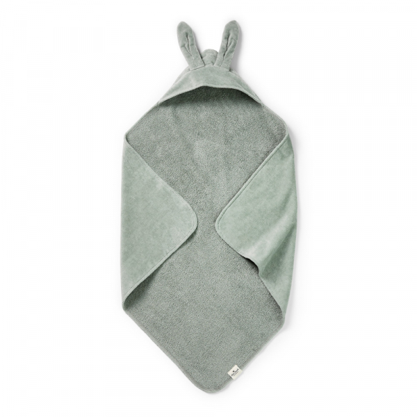 Рушник із капюшоном Elodie Details "Mineral Green Bunny"
