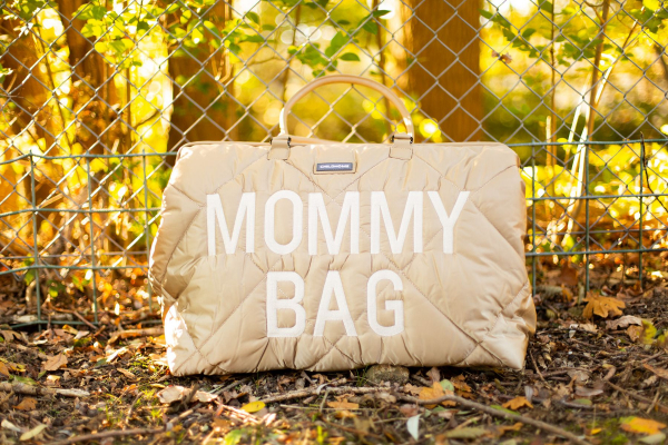 Сумка Childhome Mommy bag (puffered beige)