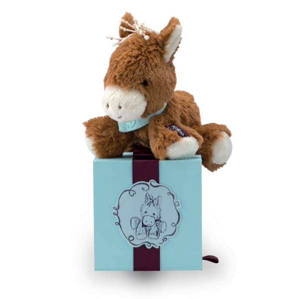 М'яка іграшка Kaloo Les Amis Конячка мокко (19 см) у коробці
