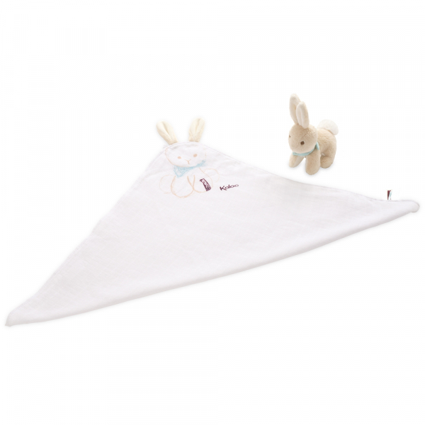 Подарунковий набір Kaloo Les Amis Ковдра з іграшкою Кролик