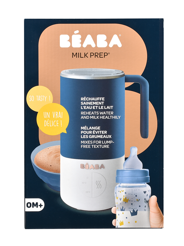 Міксер-підігрівач напоїв для дітей Beaba Milk Prep (синій)