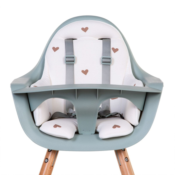 Подушка до стільця для годування Childhome Evolu (hearts)