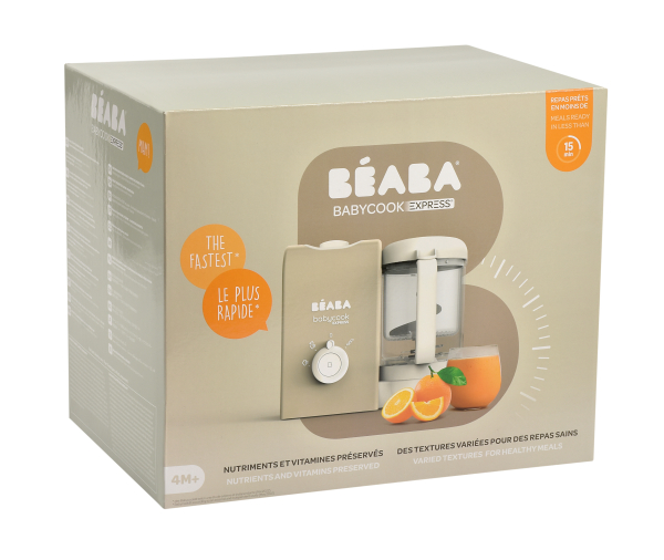 Блендер-пароварка Beaba Babycook Express (бежевий)