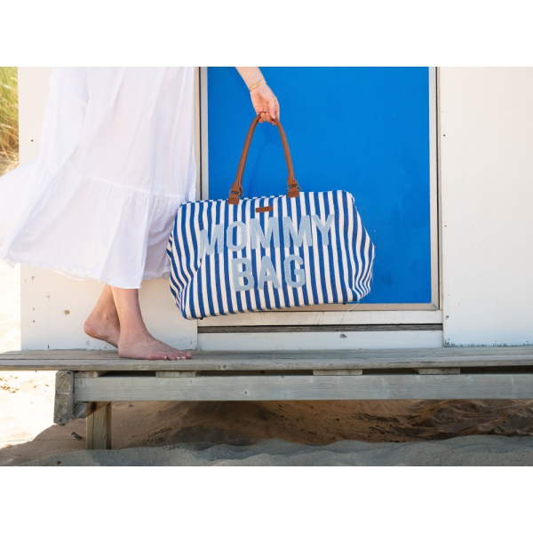 Сумка Childhome Mommy bag Stripes (electric blue)