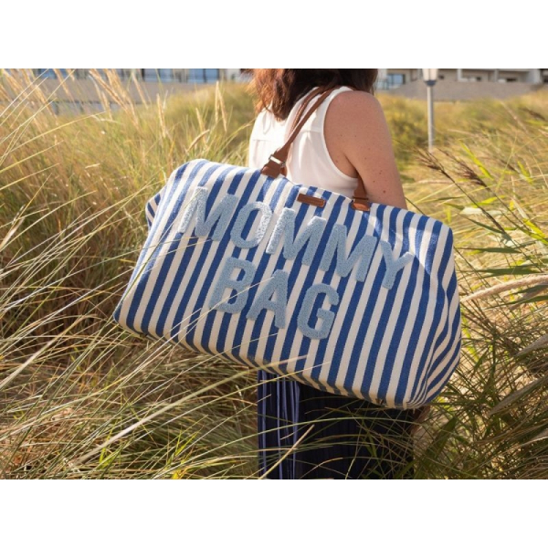 Сумка Childhome Mommy bag Stripes (electric blue)