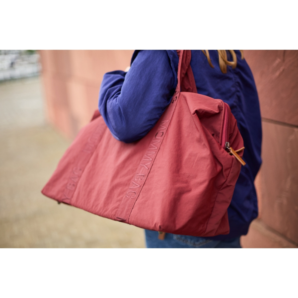 Сумка Childhome Mommy bag Signature (burgundy)