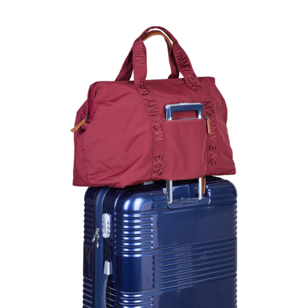 Сумка Childhome Mommy bag Signature (burgundy)