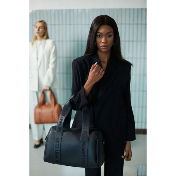 Сумка Childhome Mommy club Signature (black)