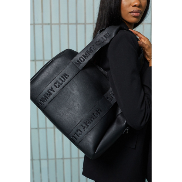 Сумка Childhome Mommy club Signature (black)