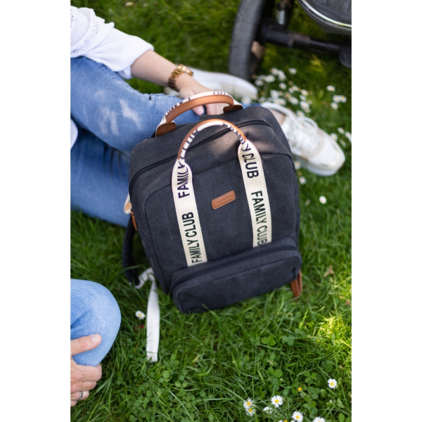 Рюкзак Childhome Family club Canvas (black)