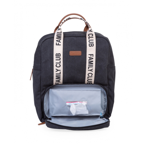 Рюкзак Childhome Family club Canvas (black)